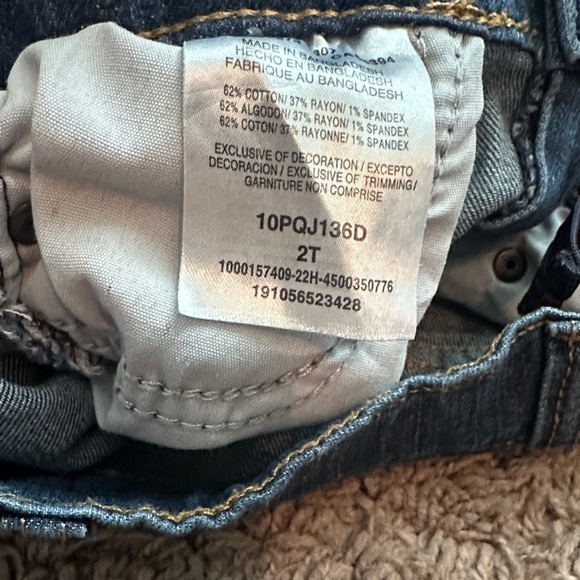 Wrangler Kids Denim Blue Jeans - Picture 3 of 5